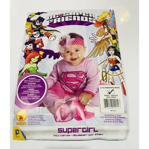 Rubie's Childs DC Super Friends Supergirl Halloween Costume Infant 6-12 Months